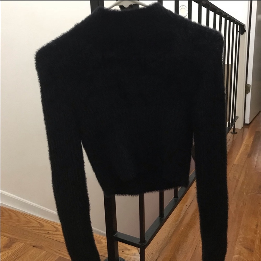 Cute fuzzy sweater